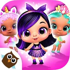 Скачать взломанную Giggle Babies - Toddler Care (Гигл Бебис)  [МОД Unlocked] - последняя версия apk на Андроид