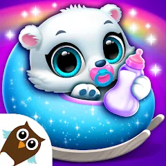 Взломанная Jungle Floof - Island Pet Care (Джангл Флооф)  [МОД Меню] - полная версия apk на Андроид