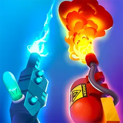 Взлом Crazy Gun Inventor (Крейзи Ган Инвентор)  [МОД Бесконечные монеты] - полная версия apk на Андроид