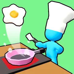 Скачать взломанную Kitchen Fever: Food Tycoon (Китчен Фивер)  [МОД Бесконечные монеты] - стабильная версия apk на Андроид
