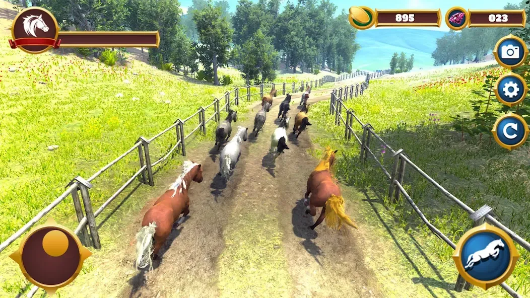 Virtual Horse Family Simulator  [МОД Unlimited Money] Screenshot 5