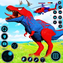 Взломанная Wild Dino Hunting: Zoo Hunter (Дино Хантер)  [МОД Menu] - последняя версия apk на Андроид