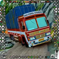 Скачать взломанную Indian Truck Offroad Cargo Sim (Индийский грузовик   )  [МОД Много денег] - стабильная версия apk на Андроид