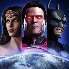 Взломанная Injustice: Gods Among Us (Инжастис)  [МОД Mega Pack] - полная версия apk на Андроид
