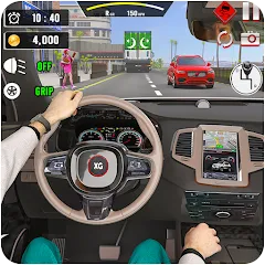 Взломанная City Car Driving - Car Games (Сити Кар Драйвинг)  [МОД Бесконечные деньги] - стабильная версия apk на Андроид