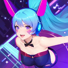 Взлом Beat Dancing EDM:music game (Бит Дэнсинг ЭДМ)  [МОД Много монет] - последняя версия apk на Андроид