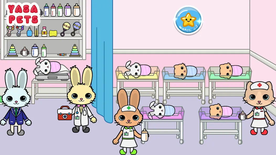 Yasa Pets Hospital (Яса Петс Хоспитал)  [МОД Menu] Screenshot 2
