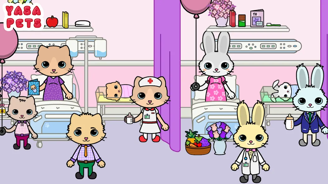 Yasa Pets Hospital (Яса Петс Хоспитал)  [МОД Menu] Screenshot 5