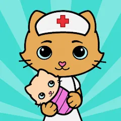 Скачать взломанную Yasa Pets Hospital (Яса Петс Хоспитал)  [МОД Menu] - стабильная версия apk на Андроид