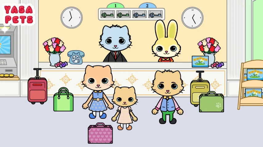Yasa Pets Hotel (Яса Петс Хотел)  [МОД Много монет] Screenshot 1