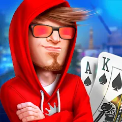 Взломанная HD Poker: Texas Holdem Casino (ХД Покер)  [МОД Бесконечные монеты] - последняя версия apk на Андроид