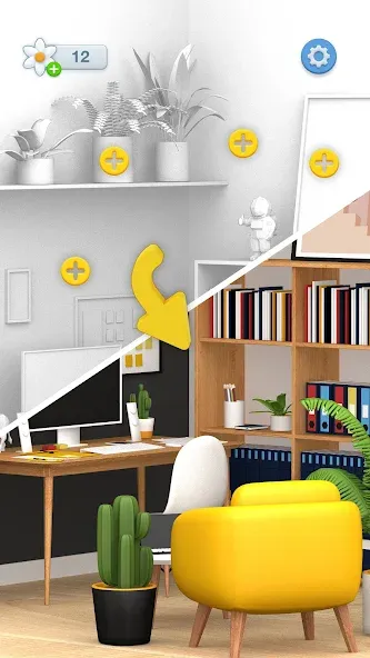 Joy Match 3D (Джой Матч 3D)  [МОД Все открыто] Screenshot 3