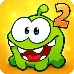 Взломанная Cut the Rope 2 (Кат зе Роуп 2)  [МОД Много денег] - полная версия apk на Андроид
