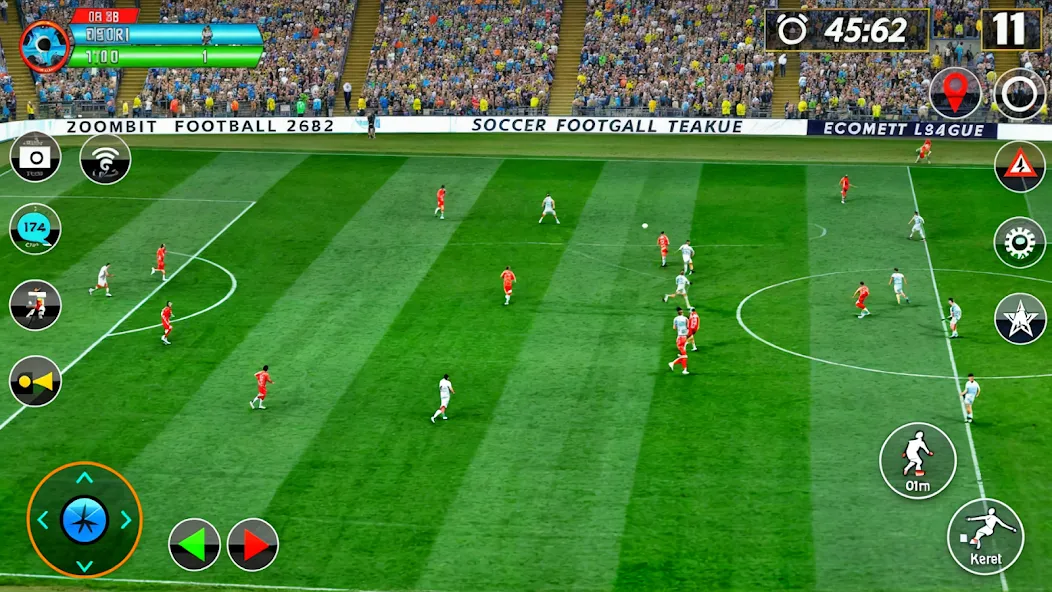 Soccer Games Football 2022  [МОД Mega Pack] Screenshot 4