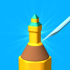 Скачать взломанную Carve The Pencil (Карв зе Пенсил)  [МОД Меню] - полная версия apk на Андроид