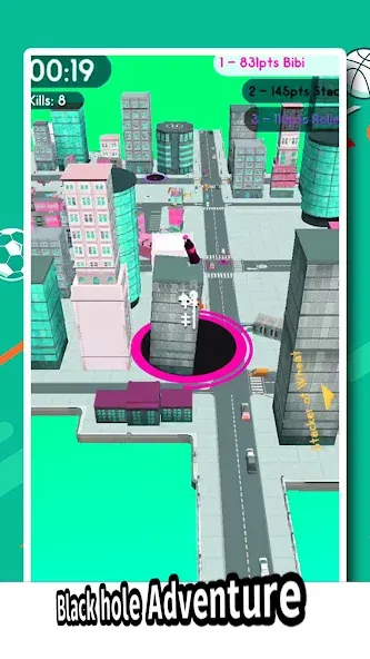 Black hole Adventure (Блэк хол Адвенчер)  [МОД Меню] Screenshot 2