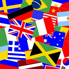 Взломанная The Flags of the World Quiz  [МОД Бесконечные монеты] - стабильная версия apk на Андроид