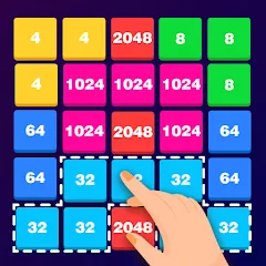 Взлом 2248 Number block puzzle 2048 (Две тысячи двести сорок восемь)  [МОД Menu] - последняя версия apk на Андроид