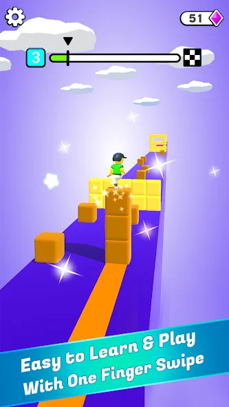 Block Surfer (Блок Серфер)  [МОД Много денег] Screenshot 1