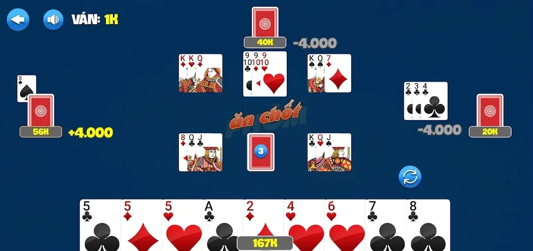 Phỏm  [МОД Menu] Screenshot 5