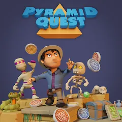 Скачать взломанную Pyramid Quest (Пирамида Квест)  [МОД Много монет] - стабильная версия apk на Андроид