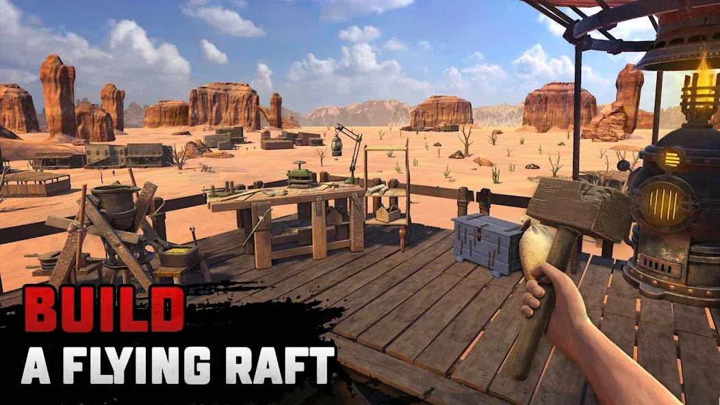 Raft® Survival: Desert Nomad (Рафт Сурвайвал)  [МОД Много монет] Screenshot 2