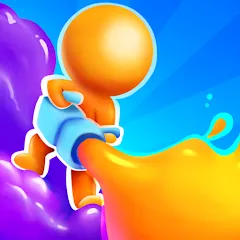 Скачать взломанную Dye Hard - Color War (Дай Хард)  [МОД Menu] - стабильная версия apk на Андроид