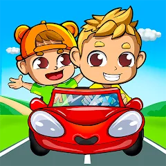 Скачать взлом Vlad and Niki: Car Games  [МОД Бесконечные монеты] - полная версия apk на Андроид