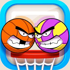 Скачать взломанную Your Balls: Basketball Game (Йоур Баллс)  [МОД Много монет] - полная версия apk на Андроид