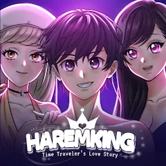 Взломанная HaremKing - Waifu Dating Sim (ХаремКинг)  [МОД Много денег] - полная версия apk на Андроид