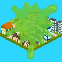 Скачать взломанную Bloated Slime (Блоуэтед Слайм)  [МОД Menu] - последняя версия apk на Андроид