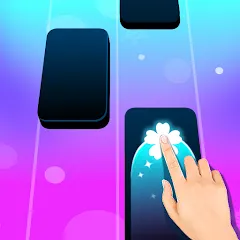 Скачать взломанную Magic Music Tiles, Piano Tiles  [МОД Бесконечные деньги] - полная версия apk на Андроид