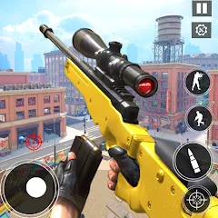 Скачать взлом Code of Sniper 3D Gun Shooting  [МОД Много денег] - последняя версия apk на Андроид