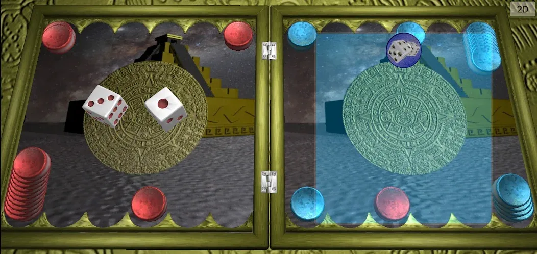 Backgammon 6 1  [МОД Много монет] Screenshot 2