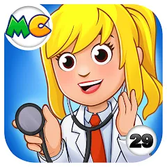 Взлом My City : Hospital (Мой город)  [МОД Много монет] - полная версия apk на Андроид