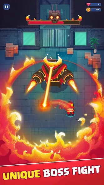 Firefighter: pixel shooter  [МОД Menu] Screenshot 4