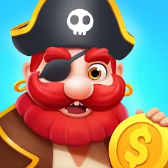 Взломанная Coin Rush - Pirate GO! (Коин Раш)  [МОД Много денег] - стабильная версия apk на Андроид