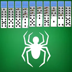 Взломанная Spider Solitaire  [МОД Бесконечные монеты] - последняя версия apk на Андроид