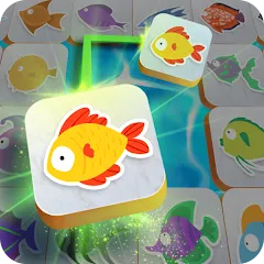 Скачать взлом Mahjong Connect Fish World (Мацзян Коннект Рыбный Мир)  [МОД Unlocked] - полная версия apk на Андроид