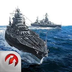 Взломанная World of Warships Blitz War (Ворлд оф Варшипс Блиц Вар)  [МОД Меню] - стабильная версия apk на Андроид