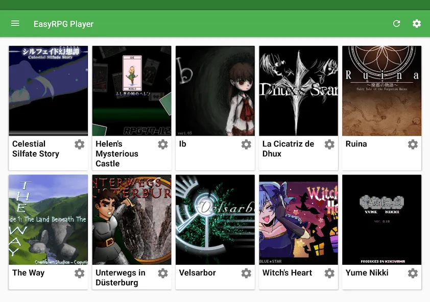 EasyRPG Player (ИзиРПГ Плеер)  [МОД Menu] Screenshot 4