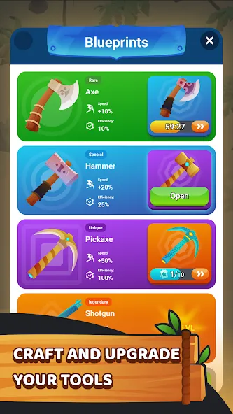 Survival Island Builder (Сурвивал Айленд Билдер)  [МОД Menu] Screenshot 4