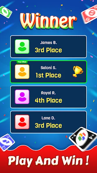 Uno - Party Card Game (Уно)  [МОД Все открыто] Screenshot 3