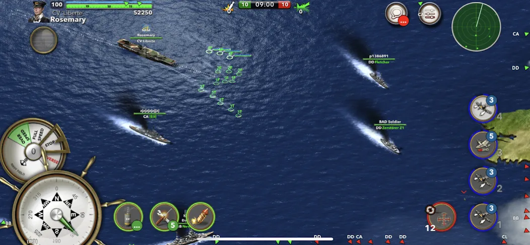 Navy Field: Online Sea Battles (НеиФилд)  [МОД Все открыто] Screenshot 1