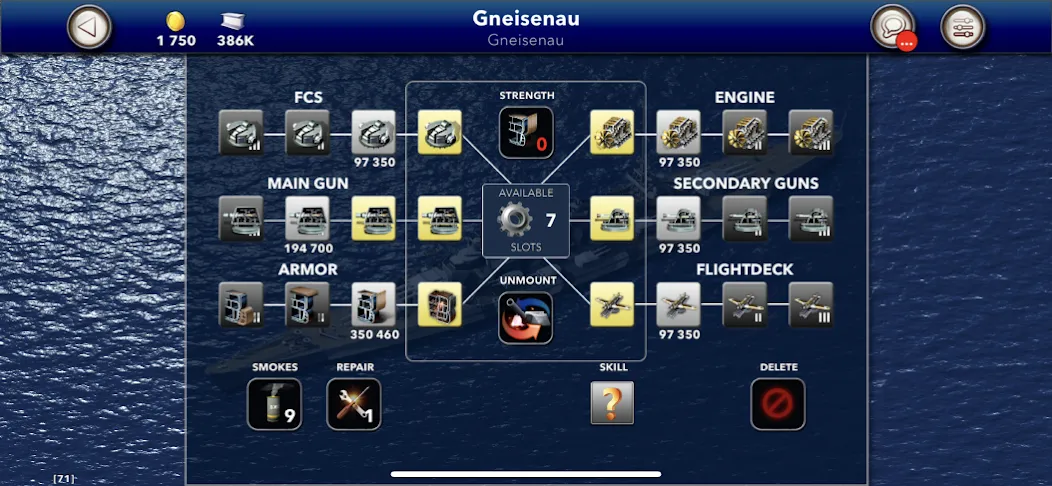 Navy Field: Online Sea Battles (НеиФилд)  [МОД Все открыто] Screenshot 3