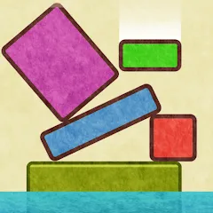 Взлом Drop Stack Block Stacking Game (Дроп Стэк блочная игра с укладкой блоков)  [МОД Бесконечные деньги] - полная версия apk на Андроид