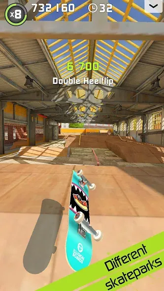 Touchgrind Skate 2 (Тачгринд Скейт 2)  [МОД Menu] Screenshot 3