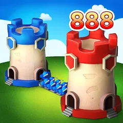 Скачать взломанную Ant Fight: Conquer the Tower  [МОД Unlimited Money] - последняя версия apk на Андроид