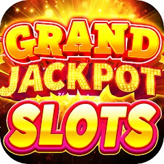 Взломанная Grand Jackpot Slots - Casino (Гранд Джекпот Слот игры)  [МОД Бесконечные монеты] - последняя версия apk на Андроид