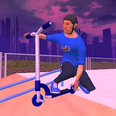 Взлом Scooter Freestyle Extreme 3D (Скутер Фристайл Экстрим 3D)  [МОД Меню] - полная версия apk на Андроид